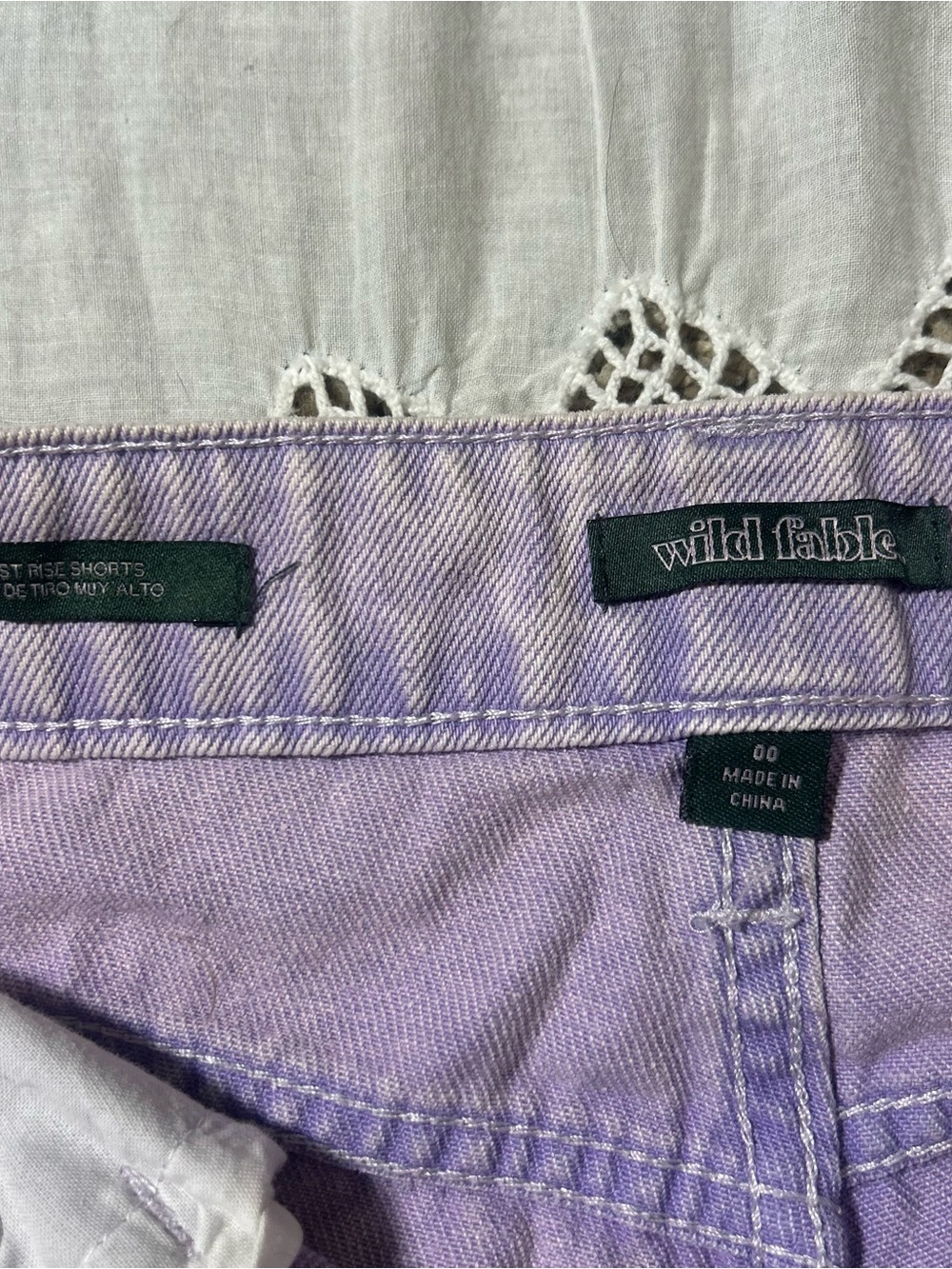 Wild Fable lilac shorts - Picture 3 of 4